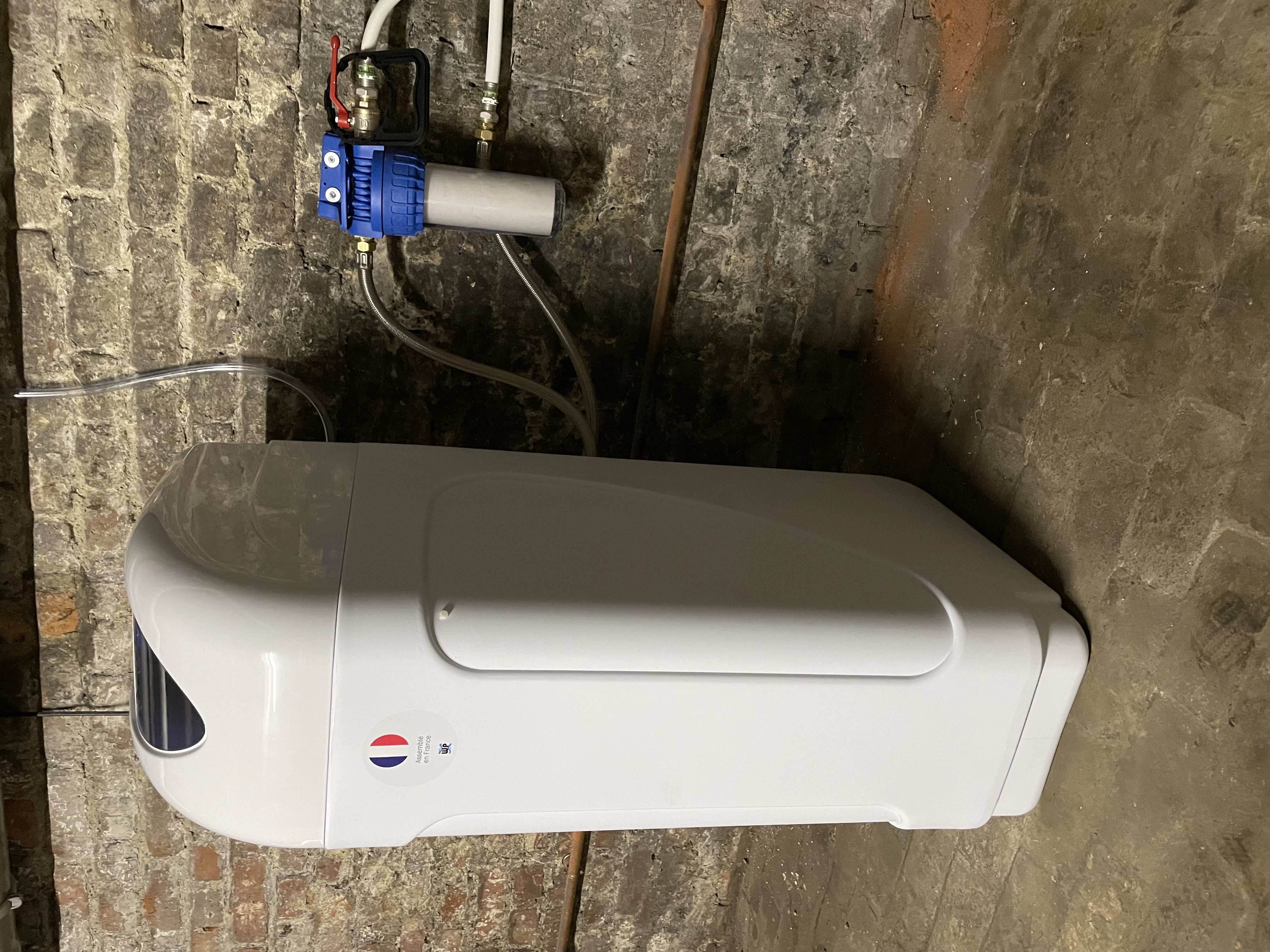 Installation adoucisseur - Bouchain