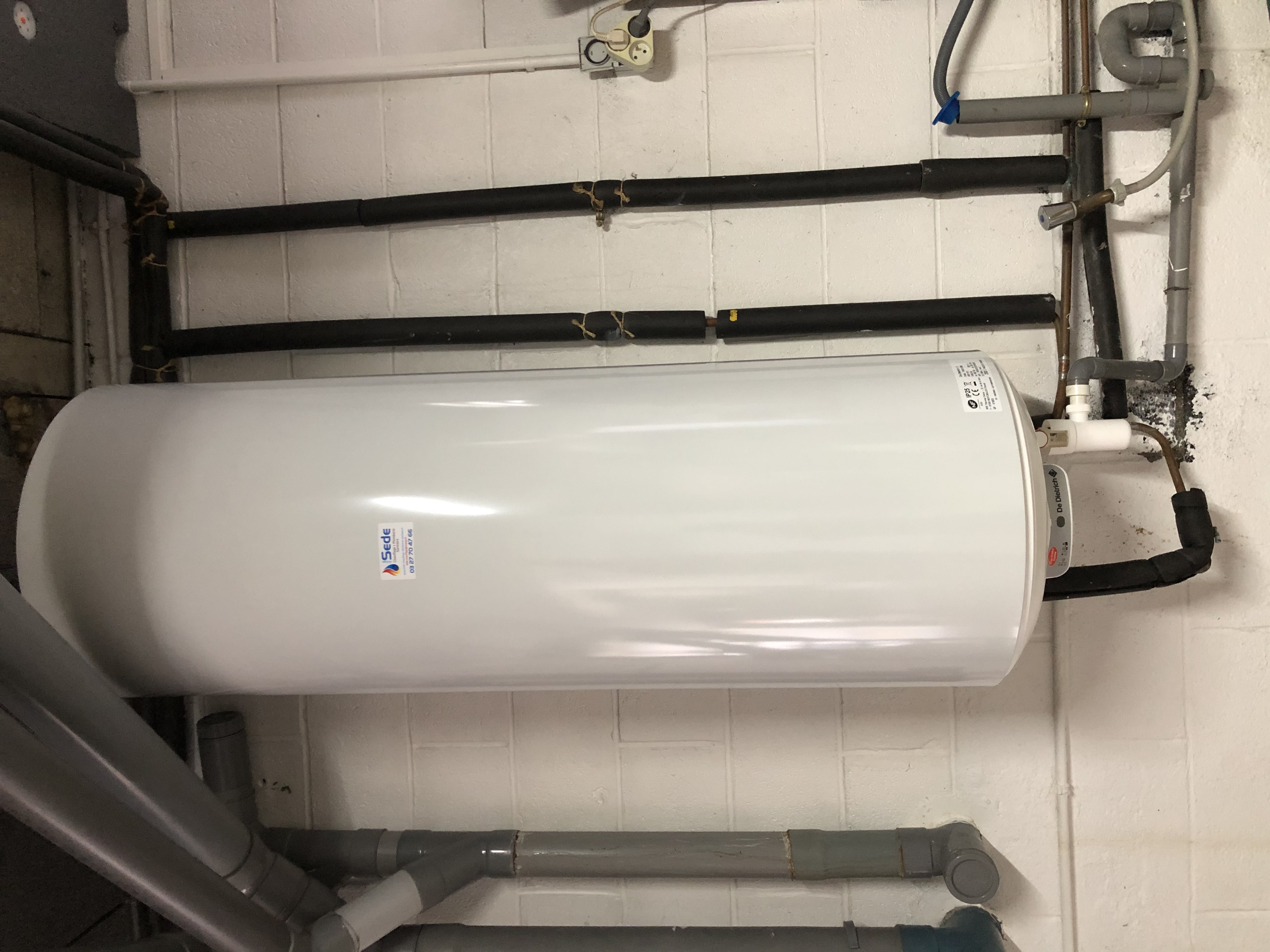 Chauffe-eau pose complète - Caudry