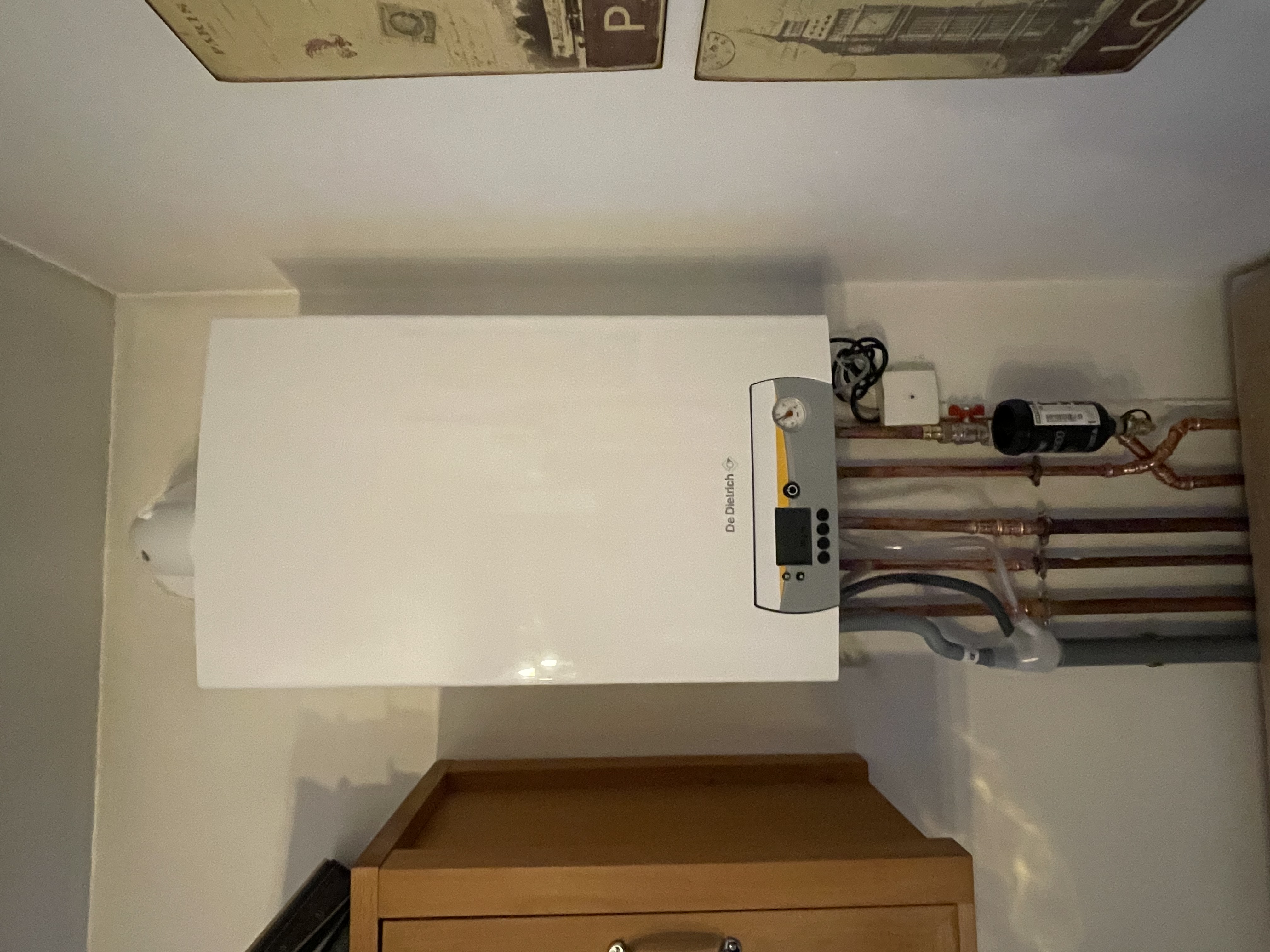 Chaudière gaz mise en service - Bouchain