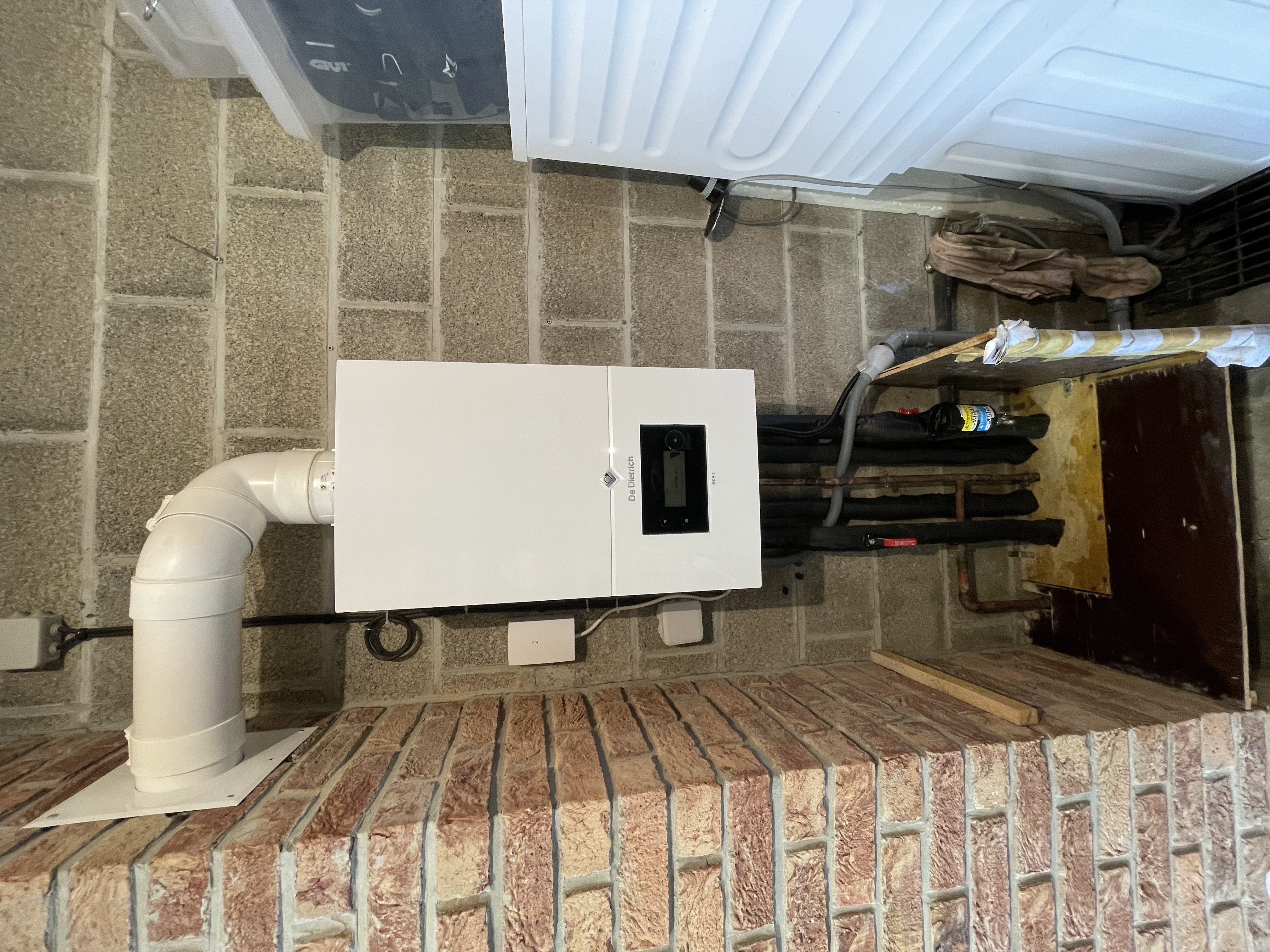 Raccordements chaudière finition - Valenciennes