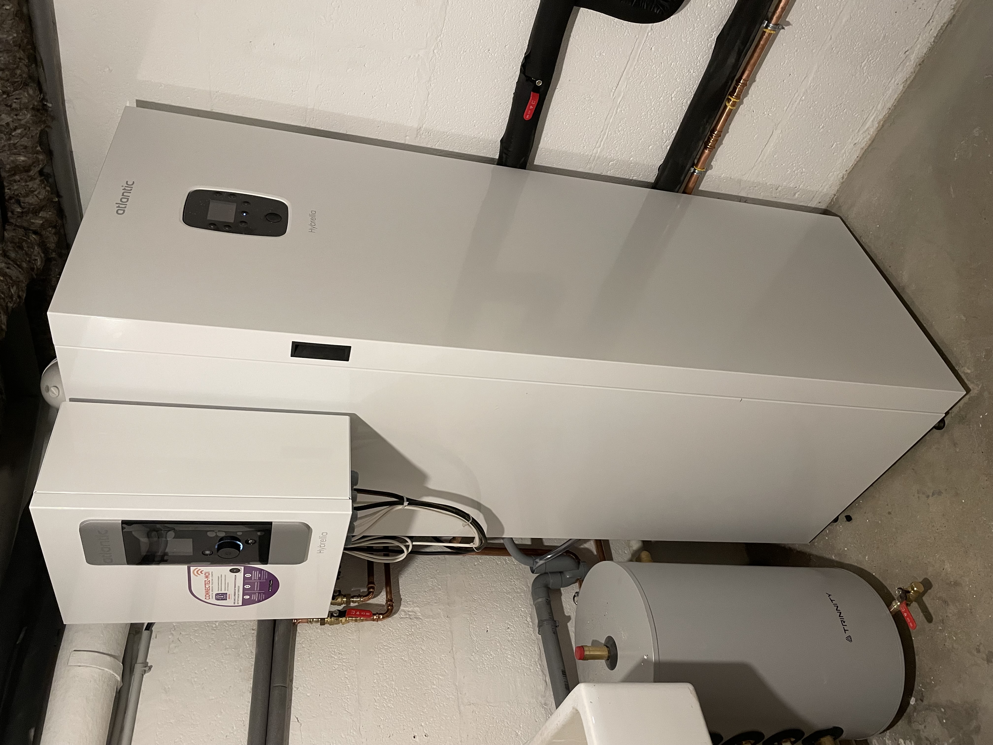 Pompe à chaleur air-eau installation - Caudry