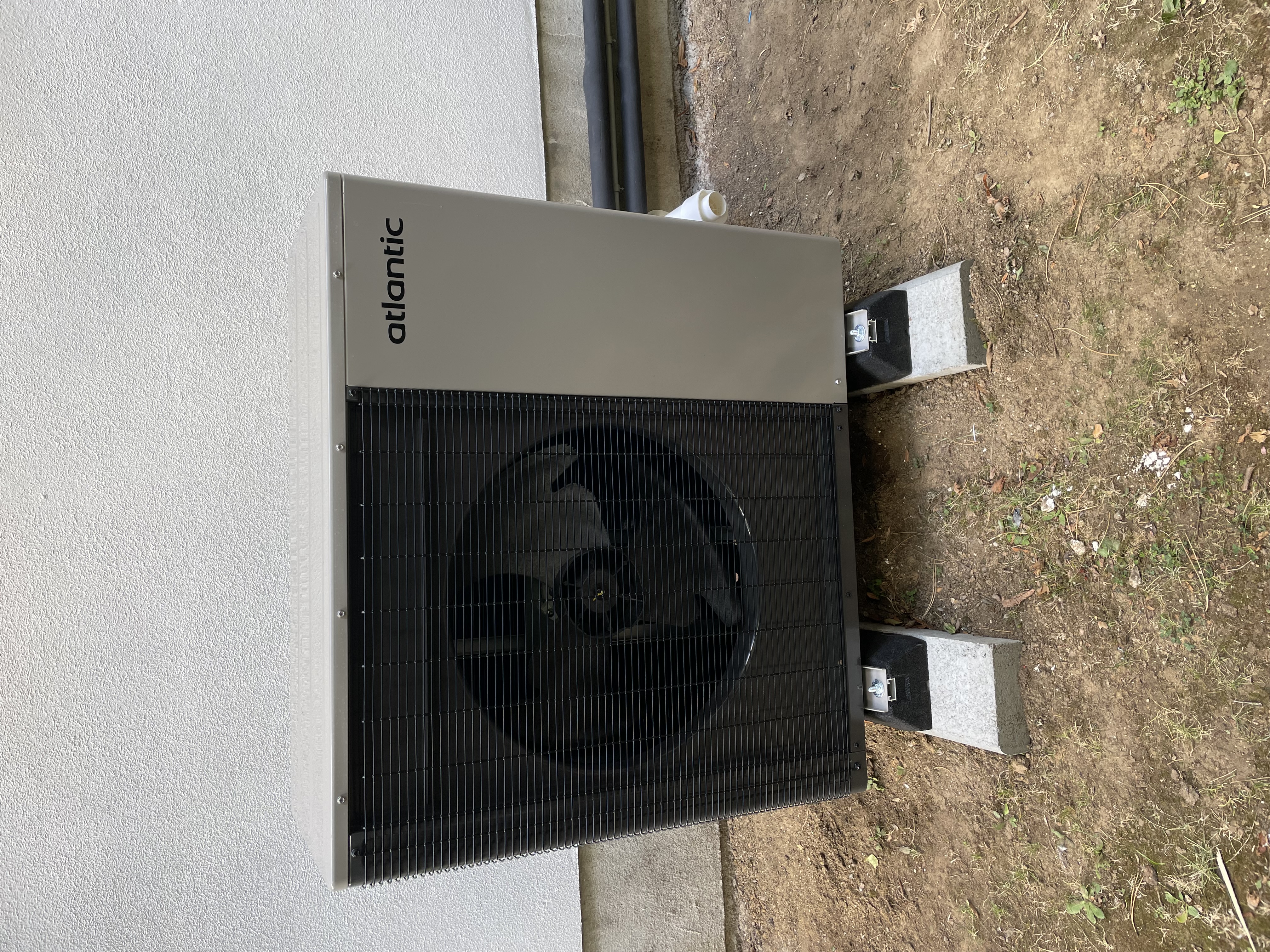 PAC air-eau raccordée circuit chauffage - Bouchain