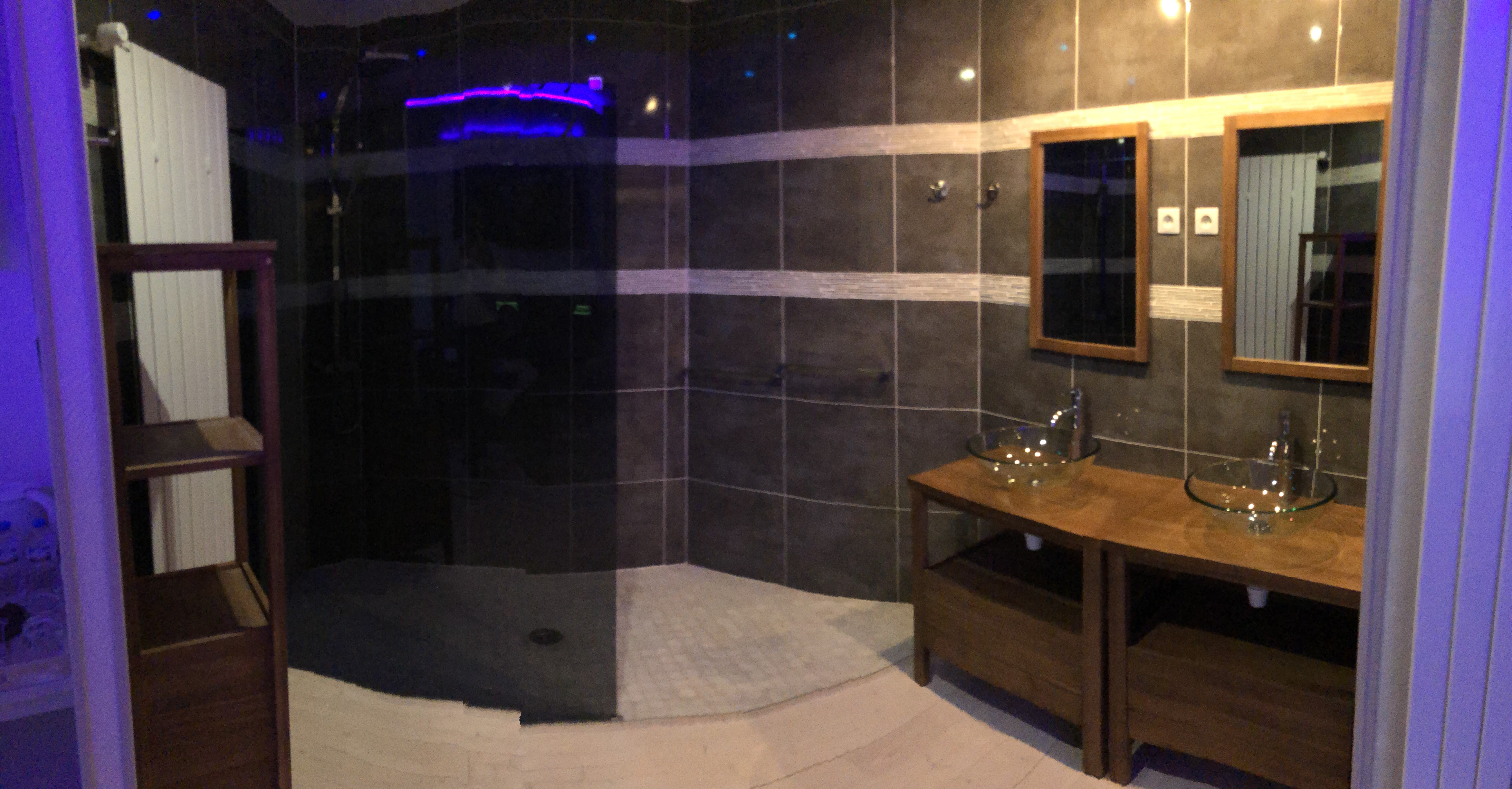 Rénovation salle de bains douche italienne - Awoingt